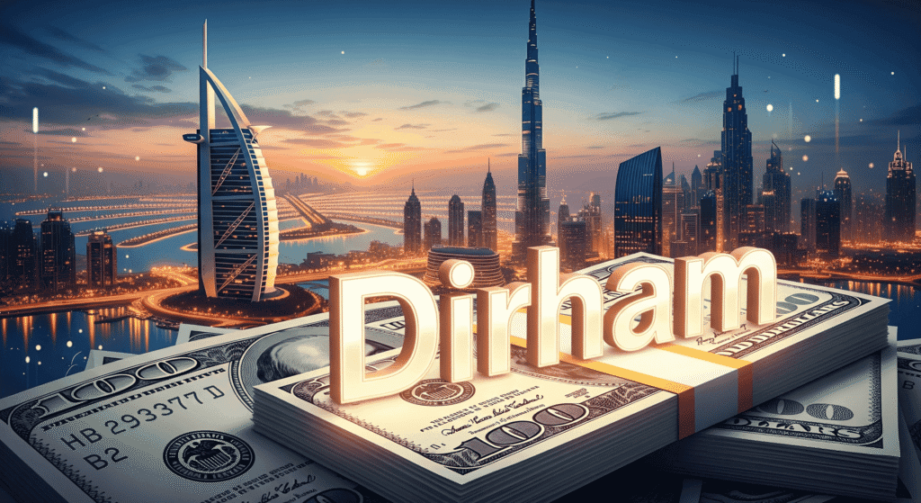 USD to AED currency converter with live exchange rates in UAE