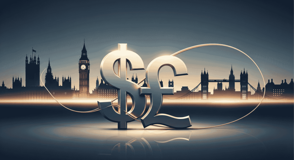 USD to GBP currency converter with real-time British pound rates