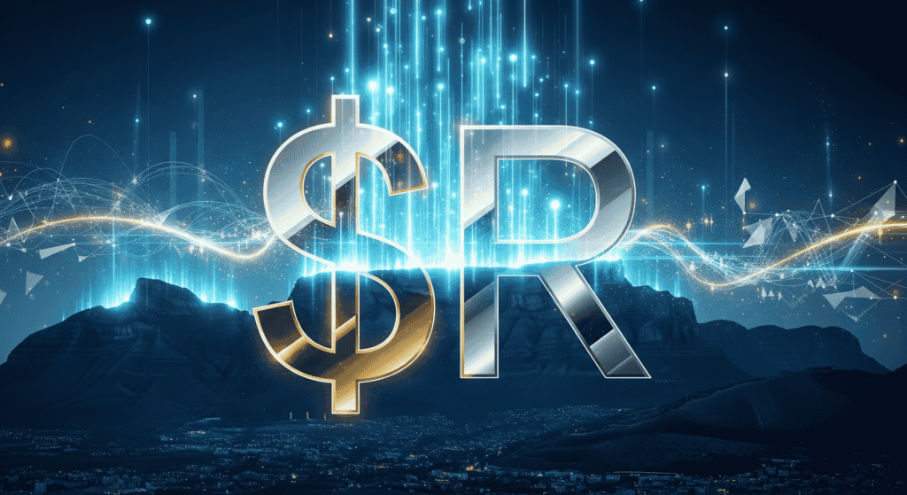 USD to ZAR currency converter with live South African rand exchange rates